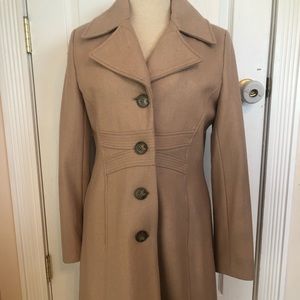 Tan winter coat